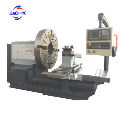 1250mm CK64125 CNC وجه تحويل اللوحة اللوحة تحويل اللحاء معالجة