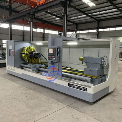 سرير مسطح آلة التدوير المعدنية Cnc تحويل CK6150 أفقي