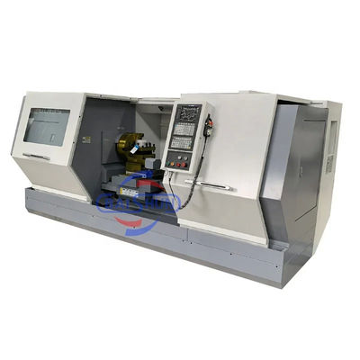 CK6161 تحويل السرير المسطح CNC آلة الدوران الآلية