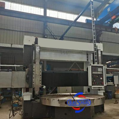 صمام تدور أوتوماتيكي كبير عمود مزدوج عبء ثقيل VTL CNC الدوارة الرأسية