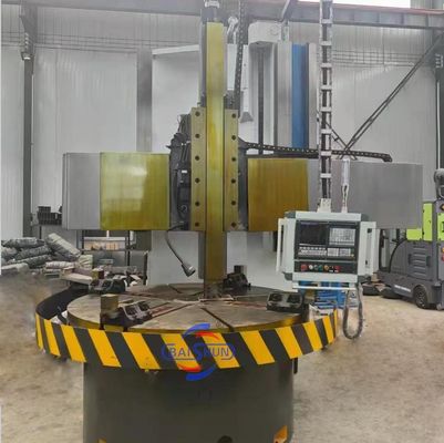 أجهزة الدوار الرأسية للدراجات القرصية CNC للعمل الثقيل لمعالجة قطع المعادن