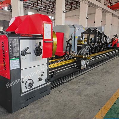 عالية السرعة أفقية آلة الدوران Cw61125q المعدنية الدوران الأفقي السرير عرض 600mm