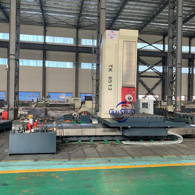 130mm نوع الأرضية Cnc أفقية حفرة طحن آلة صلابة عالية