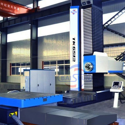 عالية الدقة CNC الأفقي الحفر والطحن مع زاوية رأس الطحن