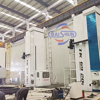عالية الأداء CNC الأفقي الحفر والطحن للصناعة كبيرة السفر حفرة عميقة حفرة