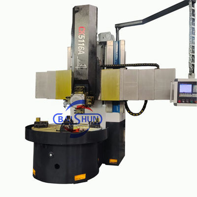 CK5125 الجهاز الثقيل واحد العمود أداة آلة CNC العمودية الدوارة تورنو