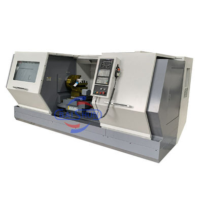 الدقة CK6166 المعدن الدوارة السرير المسطح آلة تحويل Cnc أفقي الدوارة الدوارة