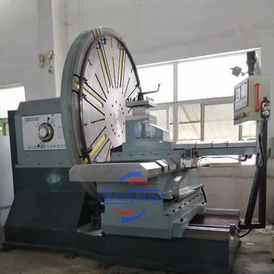 C6020 الجهاز الدواري الرأس الكبير صالة بناء السفن المروحة فلانج وجه تحويل CNC الجهاز الدواري