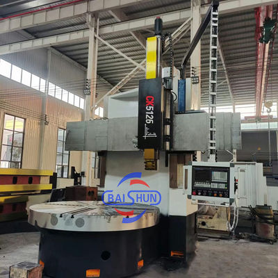 الموافقة على CE CK5126 عالية الصلابة cnc واحد العمود العمودي البرج الدوارة