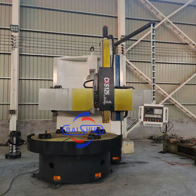 2.5 متر معالجة Ck5125 الدوارة Cnc Fanuc عمودي برج الدوارة