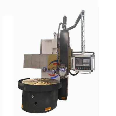 CK5116 2 محور عمودي نوع عالية الدقة CNC آلة الدوران VTL