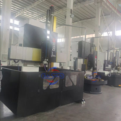 CK5117 VTL معدن واحد العمود Cnc عمودية مركز الدوران آلة الدوائر