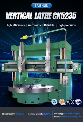 آلة الدوارة العمودية الحاسوبية الثقيلة ذات القياس الكبير مع الدوران والدوار التوأم لأجزاء طاقة الرياح