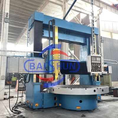 سعة حمولة ثقيلة آلة التدوير العمودية CNC قطع المعادن الثقيلة لتحويل قطع العمل تصل إلى 32 طن