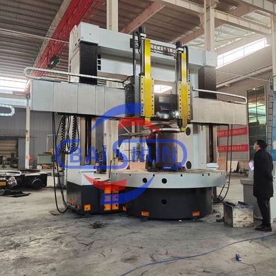 أدوات القطع باستخدام الحاسب الآلي مخرطة Fanuc مخرطة عمودية ذات برج مزدوج بكفاءة عالية