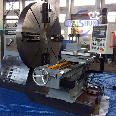 1600Mm الدوران قطر أفقي CNC تواجه الدوران الدوارة