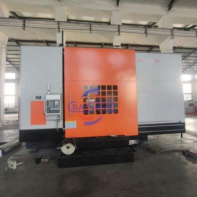 آلة التشغيل التلقائية العمودية عالية السرعة CNC 10 Module Gear Hobbing Machine