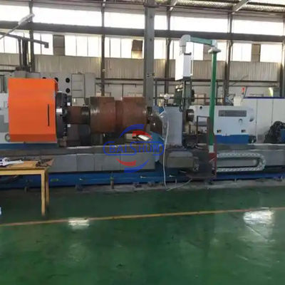 5m أفقي حفرة كبيرة محول CNC لفة تحويل محول آلة معالجة لفة