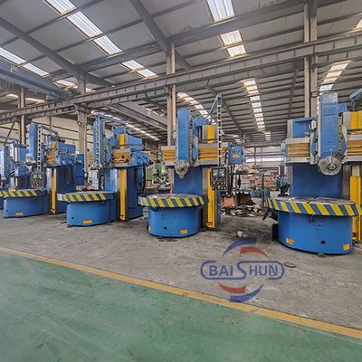 مخرطة برجية عمودية 1600 مم ماكينة VTL يدوية متوسطة التحمل من النوع VTL لتصنيع الفلنجات والمحامل