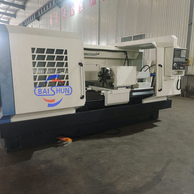 QK1327X1500 CNC أنابيب الخيوط الدوارة 280mm الفوهة الحفرة 800mm التأرجح