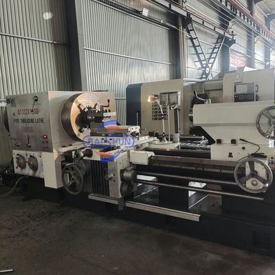 بيع الساخن الجديد الثقيل QK1332 المعدنية Cnc أنبوب الخيوط آلة التسلسل للأنابيب المعالجة