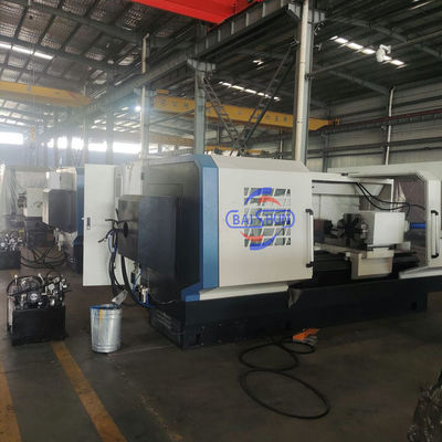 QK1332 CNC أنابيب الخيوط الدوارة 800mm سوينغ 320mm الخيوط