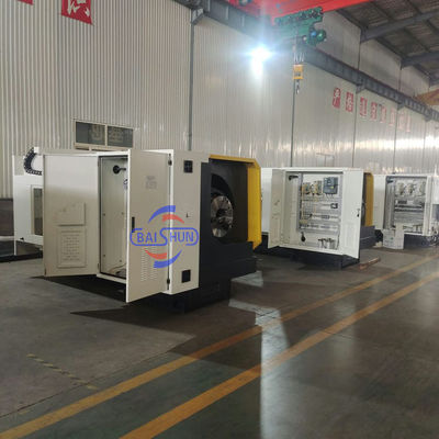 بيع ساخن الآلي 255mm حفرة الأسفل حجم كبير QK1332 CNC أنابيب خيوط آلة