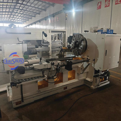 وحدات أنابيب المسامير الآلية في حقول النفط الثقيلة CNC تصنيع آلة خيوط الأنابيب