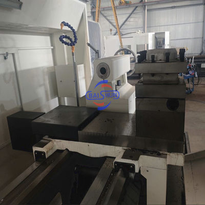 دقة قطر كبير CNC أنابيب الخيوط آلة الدوائر للأنابيب النفطية