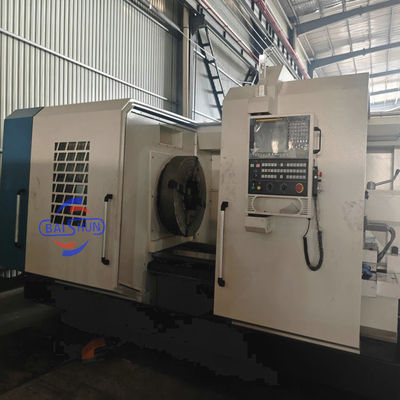 حقل النفط الدوارة CNC أنابيب الخيوط الدوارة آلة قطر الفولاذ الكبير
