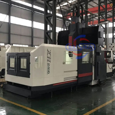 مركز التصنيع عالي السرعة دقة CNC ثابتة حزمة غانتري النوع لمعالجة المعادن