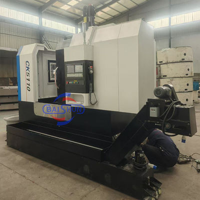 CNC واحد العمود العمودي آلة الدوران 1000mm الجدول CNC Vtl مع غطاء حماية
