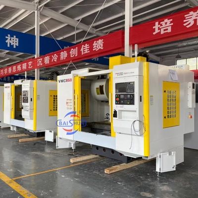 VMC855 مركز التصنيع الرأسي CNC 800x500x600mm السفر