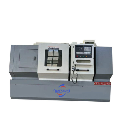 مخرطة CNC مسطحة السطح من Fanuc، قطر الدوران 500 مم، قطعة العمل 1500 مم