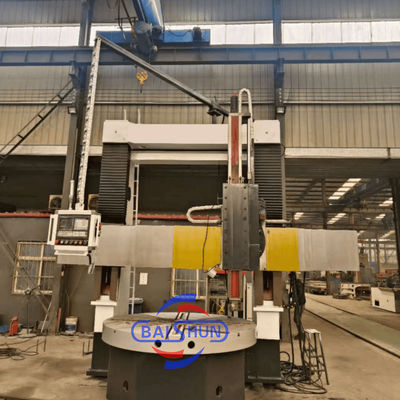 مخرطة رأسية CNC صينية للخدمة الشاقة لتشكيل المعادن مع نظام تحكم سيمنز