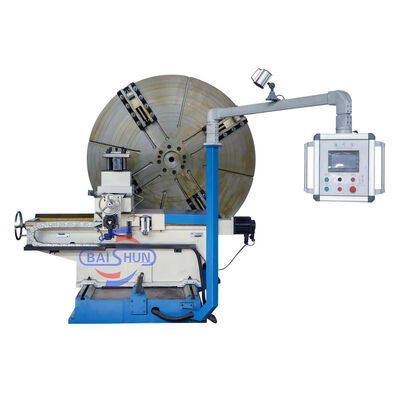 C6025 الأرضية الوقوف الدوارة مع 2500 ملم أقصى قطر محول و 2000 ملم قطر شاك للمعالجة المتوسطة الواجب