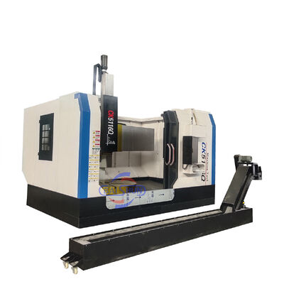 دقة عالية Ck5116 عمود واحد Vtl CNC عمودي صمام التداول