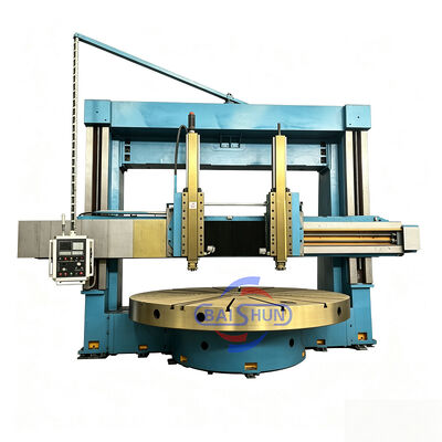 2 محور عالية الدقة الوزن الثقيل الرأسي نوع CNC آلة الدوائر للسيارة حافة عجلة تحويل