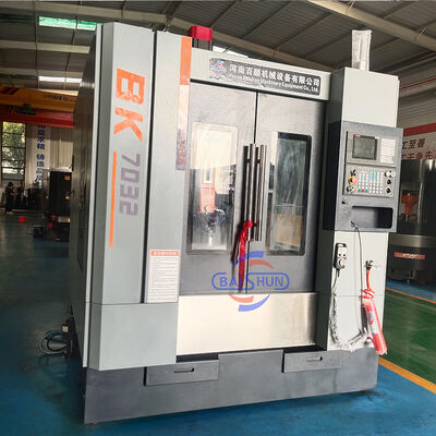 Henan Baishun BK Series CNC Slotting Machine معتمد معدات تسجيل المعادن اختبار صارم قبل التسليم
